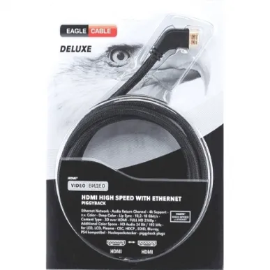 Кабель HDMI Eagle Cable Deluxe II 2.0 Angled 3,2m
